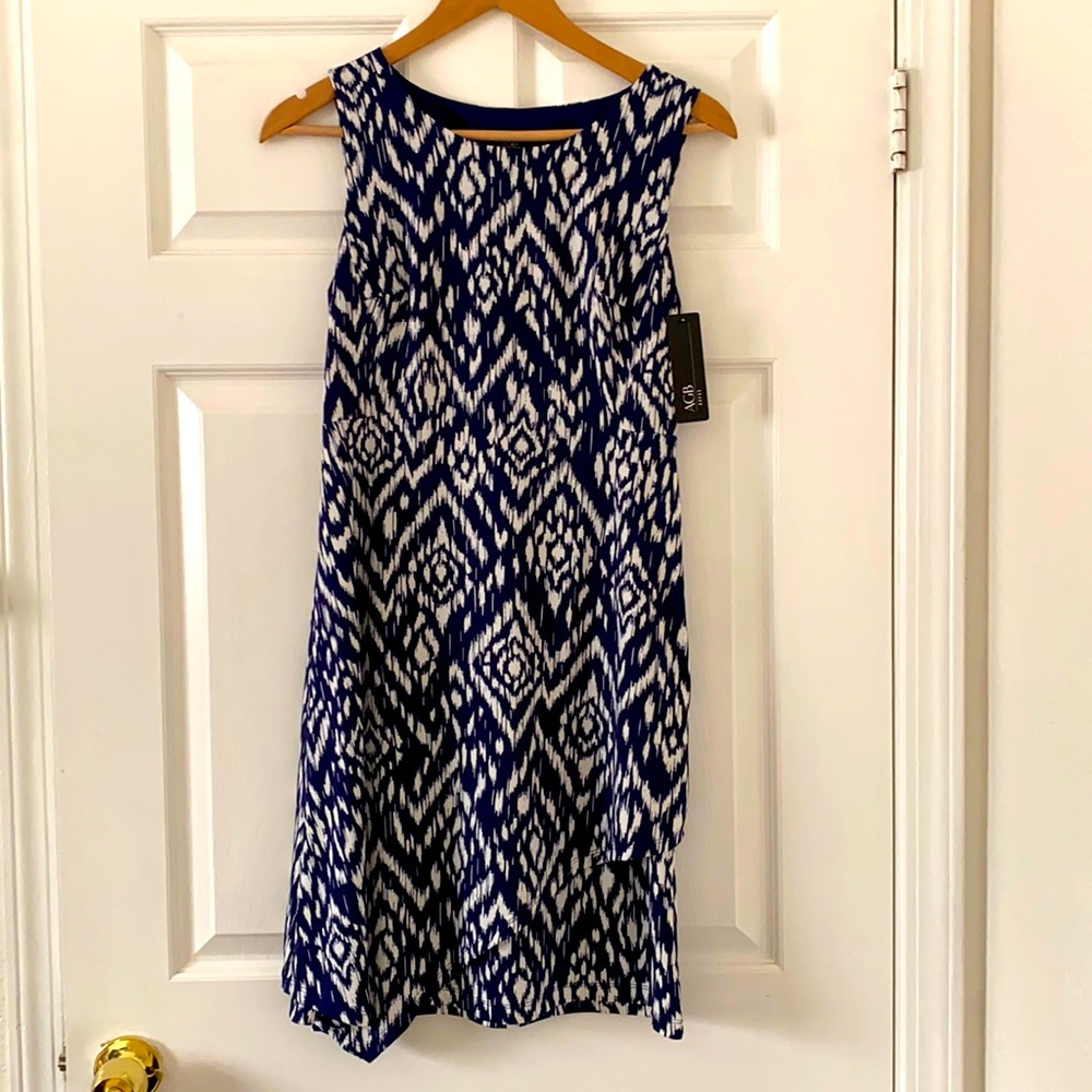 Blue & White dress